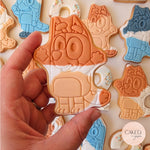 Load image into Gallery viewer, Bluey Themed Birthday Cookies
