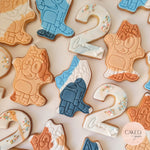 Load image into Gallery viewer, Bluey Themed Birthday Cookies
