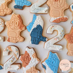 Load image into Gallery viewer, Bluey Themed Birthday Cookies
